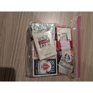 16 Decks New Old Stock Playing Cards - Harley Spider-Man Budweiser Bulk Lot NOS